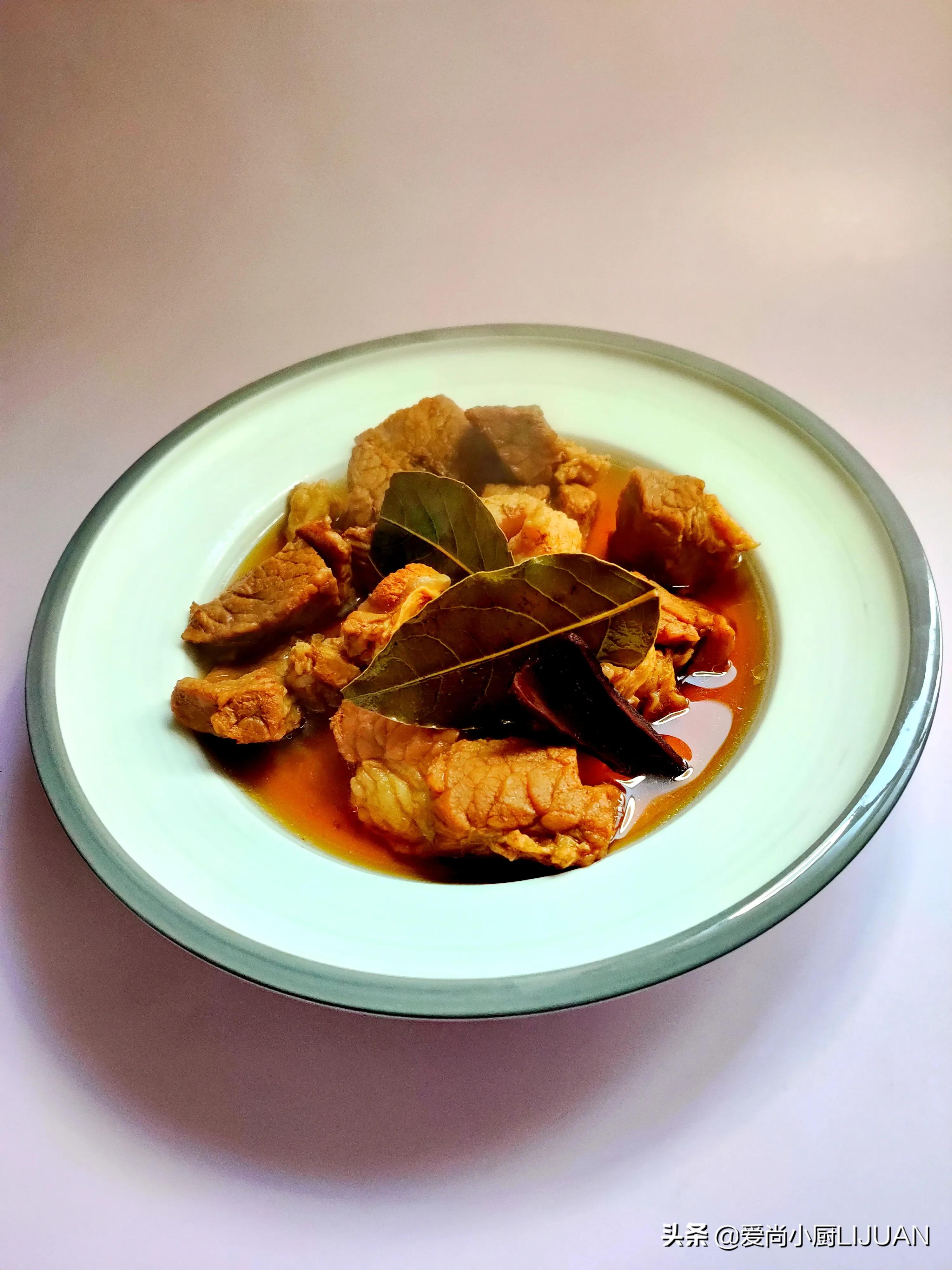 家常版酱炖牛肉,家常酱炖牛肉