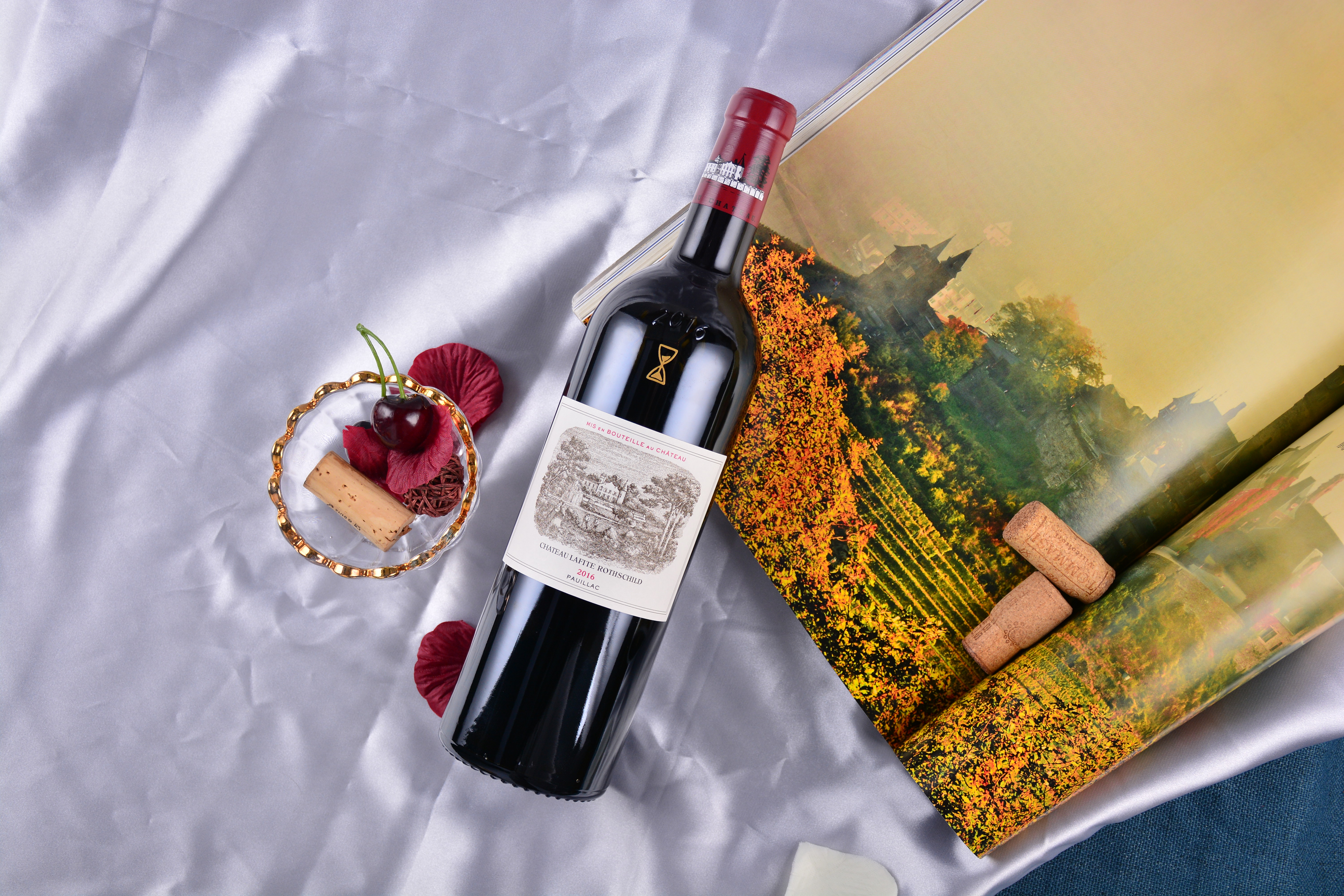 波尔多酒瓶设计,波尔多名庄图标