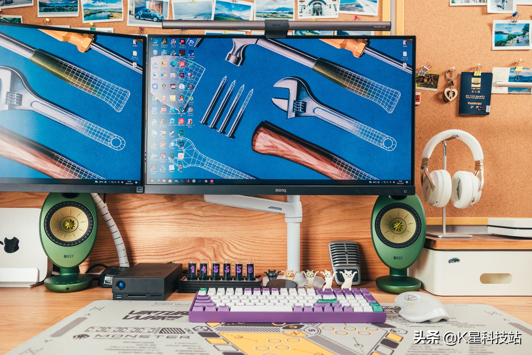 花2K为工作室准备了造型奇特的蛋，KEFEGGDUO有源桌面音箱值吗？