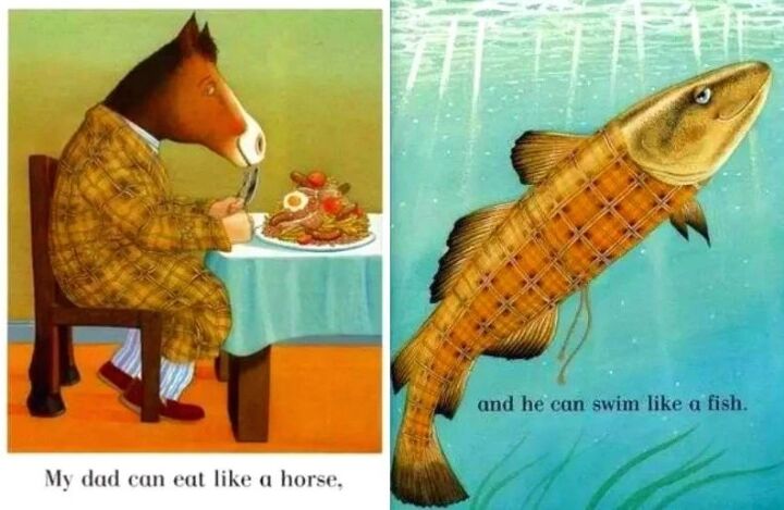 关于父爱的绘本案例分析,绘本我爸爸绘本分析