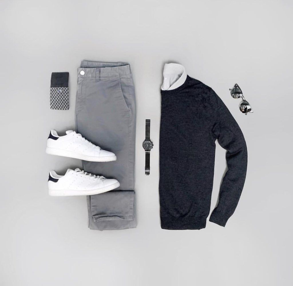 男生穿衣搭配配色,男生穿衣搭配全身不超过3种颜色