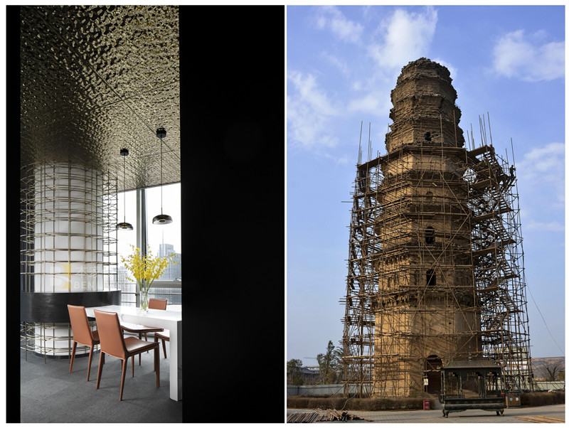 135平私人会所效果图,新中式极简轻奢高级私人会所