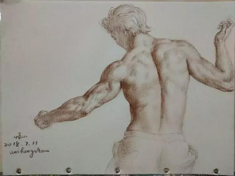 最好的素描速写作品,经典大师画素描速写人物