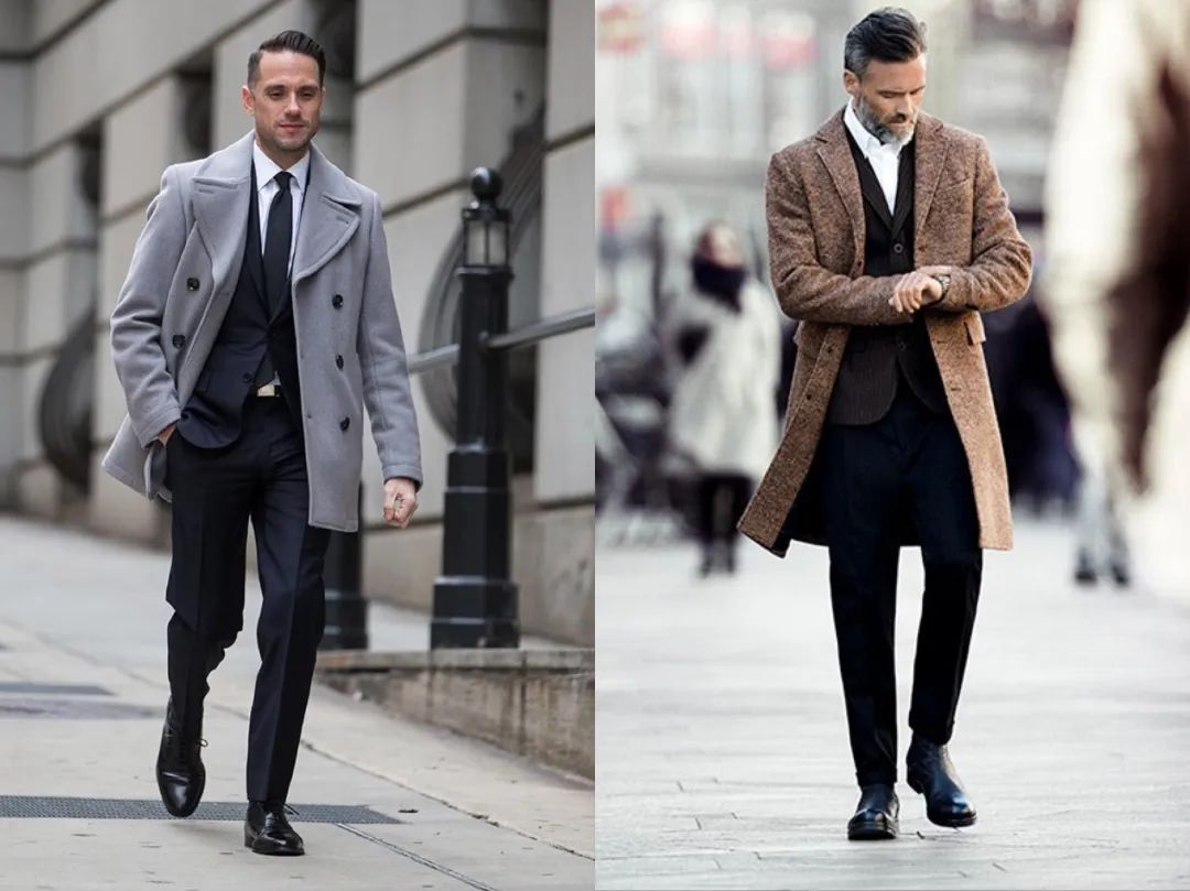 普京穿一套黑风衣,普京穿黑衬衫披外套