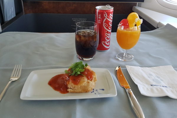 大韩航空787-9头等舱,大韩航空747-8商务舱体验去美国