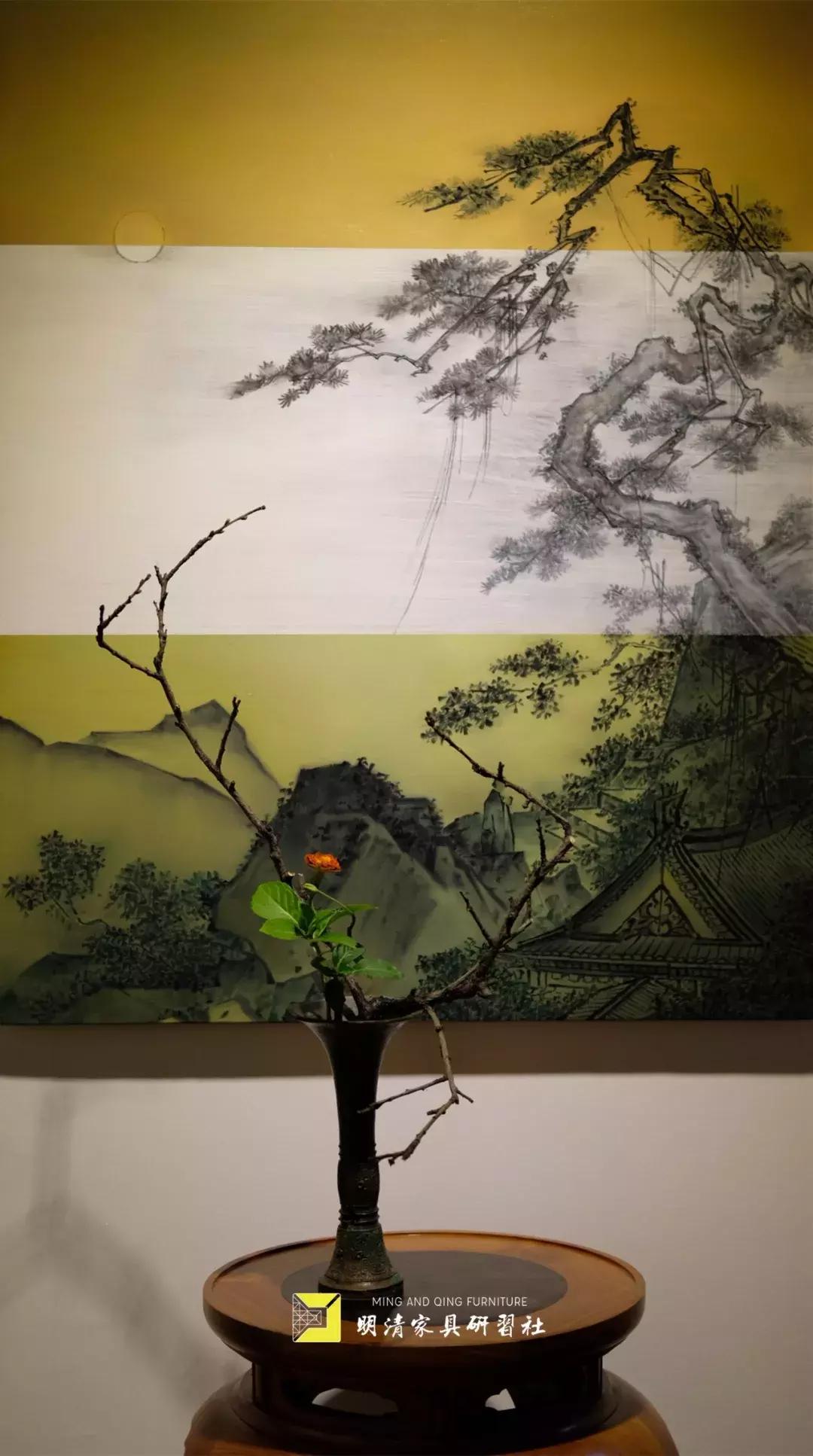 古典家具现代空间书房,古典家具与现代空间书房