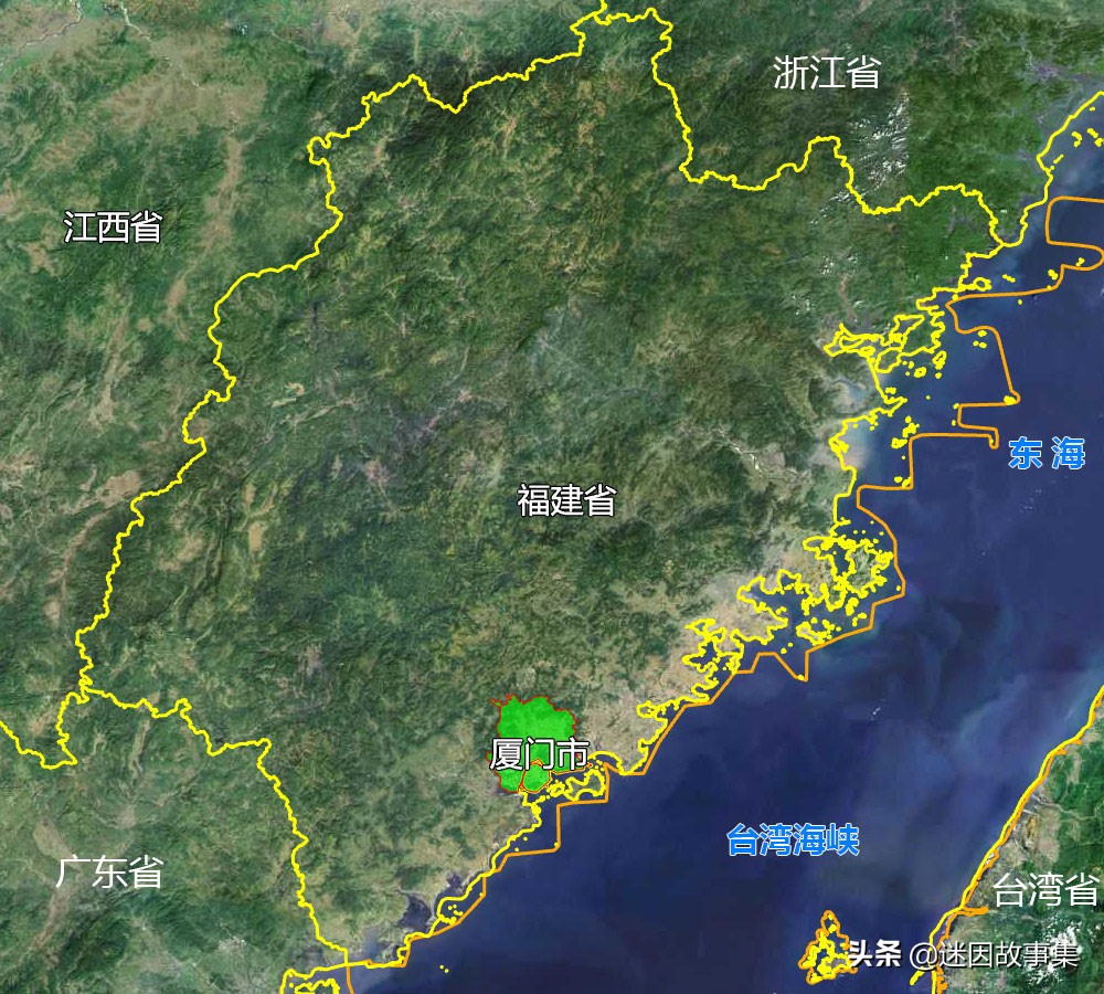 福建省厦门市地形图,厦门政区图高清全图