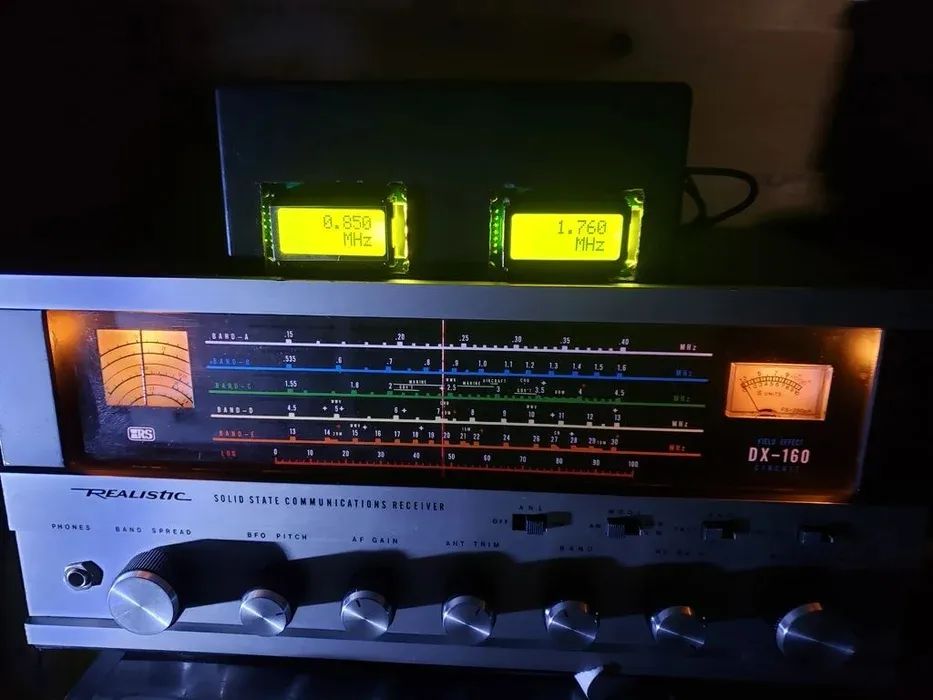 「火腿DIY」读取变频振荡器减去中频|将老短波收音机数字化改造