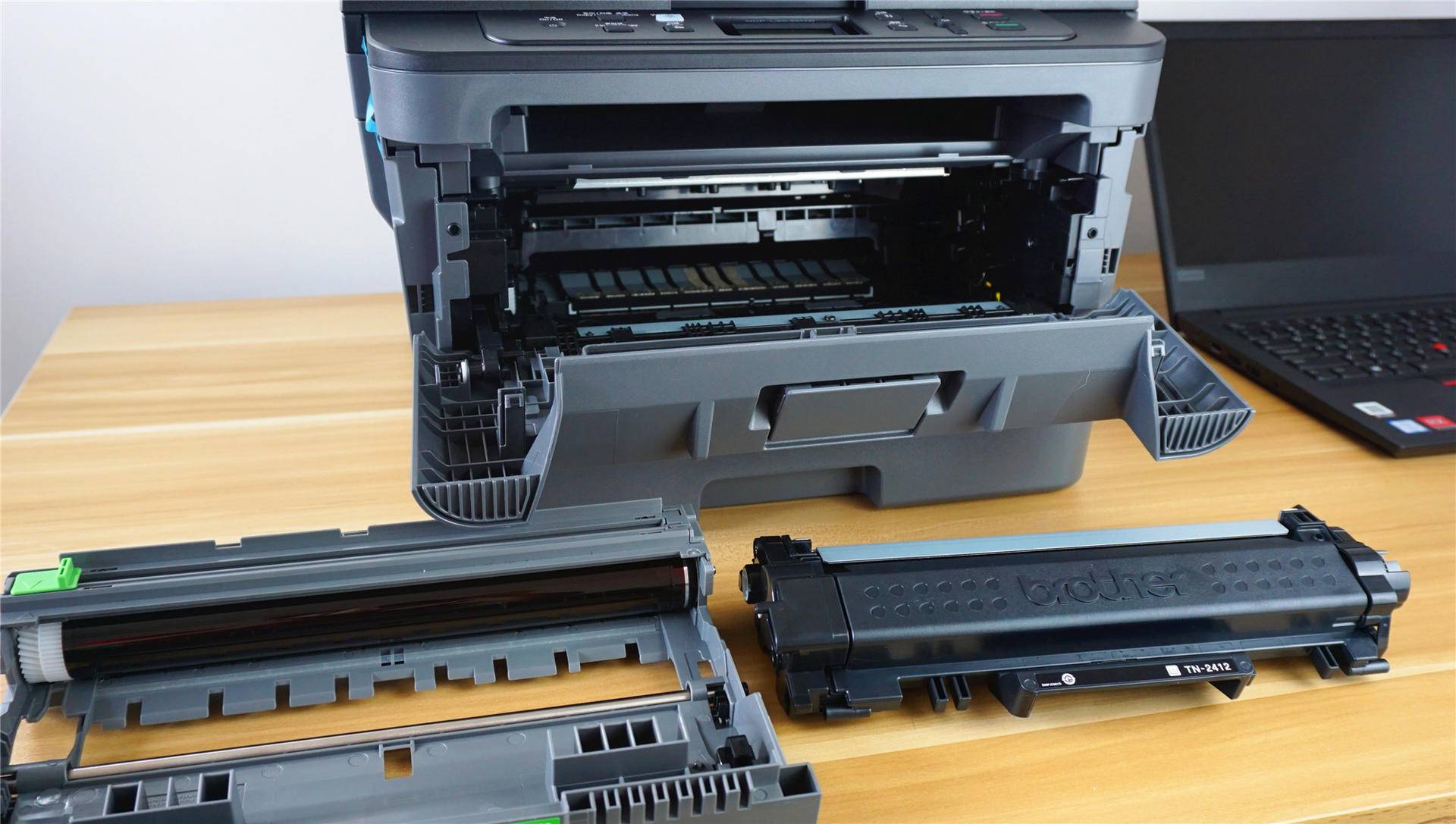 兄弟DCP-L2535DW激光打印机上手体验：这省钱能力爱了