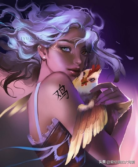 精美生肖拟人原画分享，想要的拿走啊，另附超实用大大笔刷