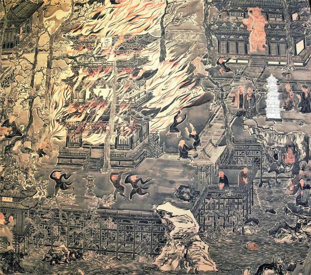 灵隐寺济公十八幅图,灵隐寺济公殿里三尊济公像