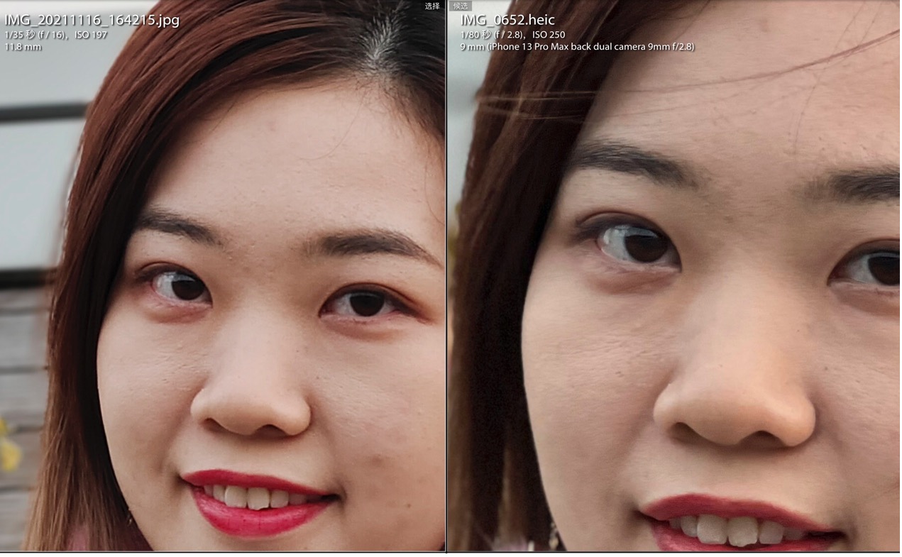 iphone13promax镜头解剖,iphone13pro跟13promax录像对比