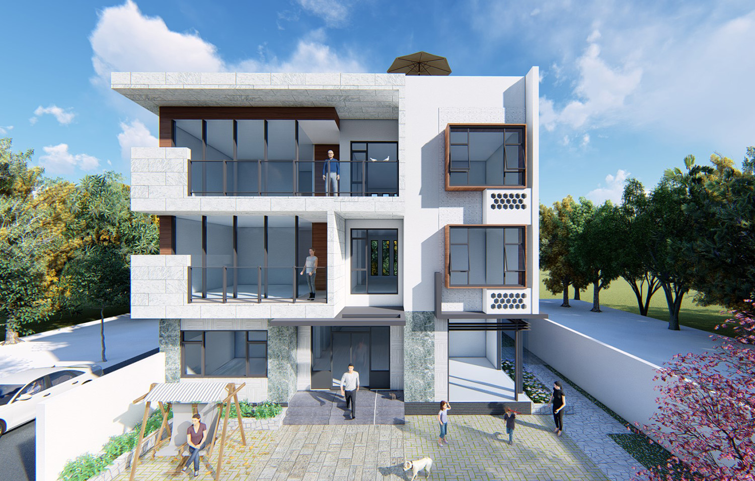 易盖房出品：福建莆田现代别墅