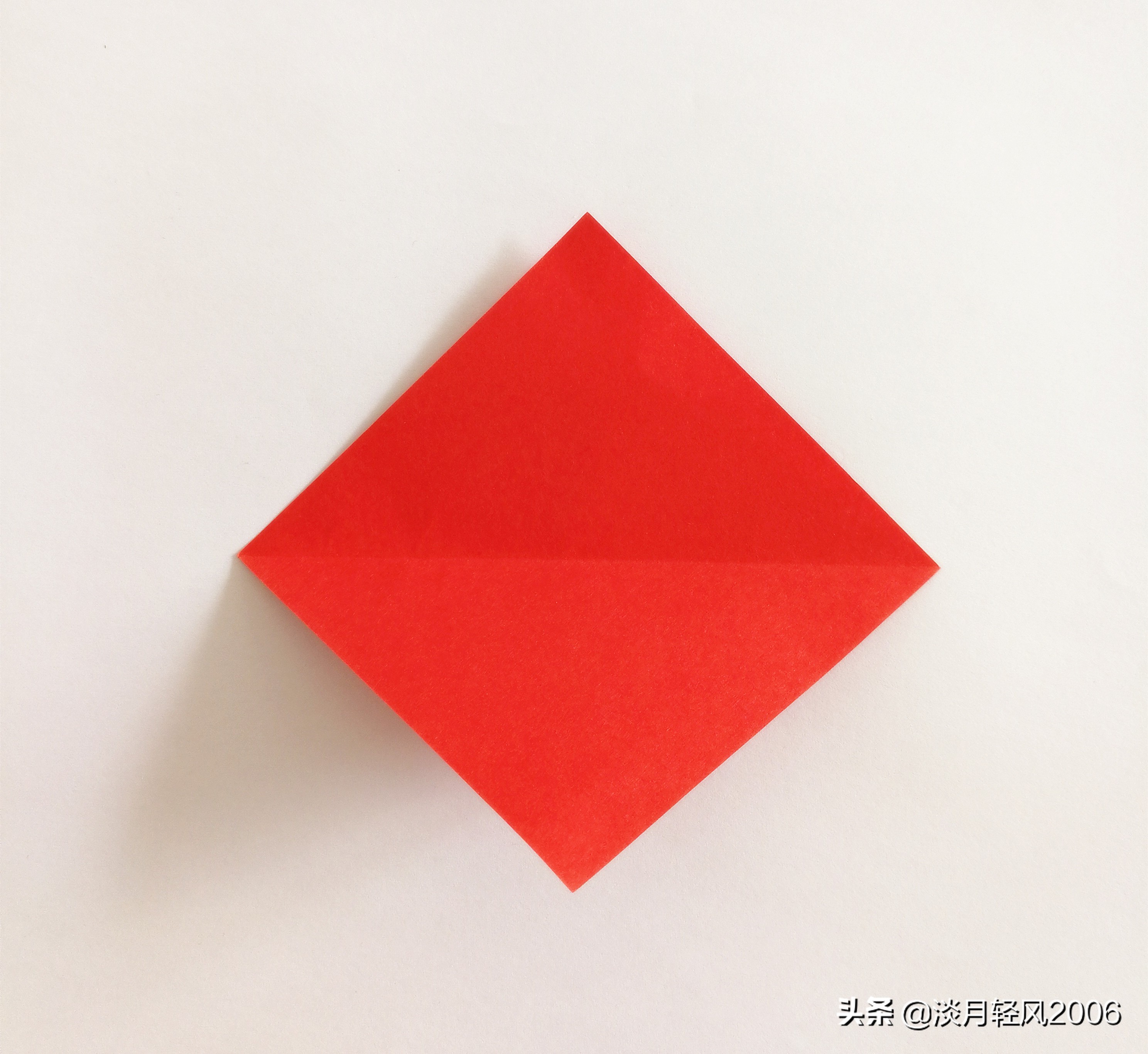 纸折爱心最简单方法儿童,幼儿手工纸折爱心