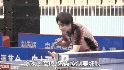 乒乓球技巧教学如何让发球更转,乒乓球发球技巧教学逆旋转发球