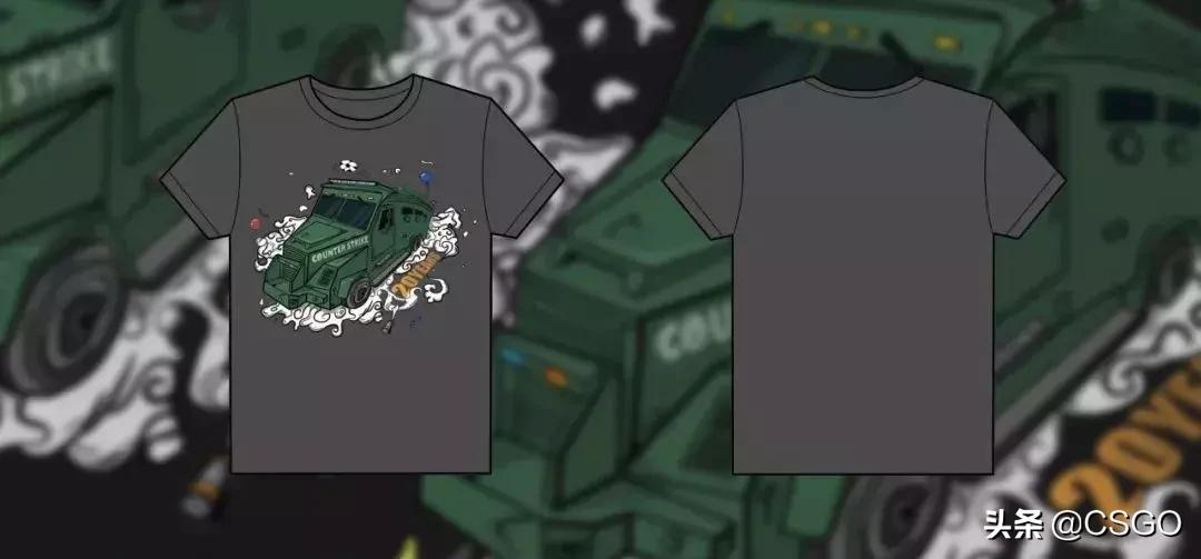 还有孙宝迪和永不鸽播？CS20周年T恤设计大赛作品第二弹