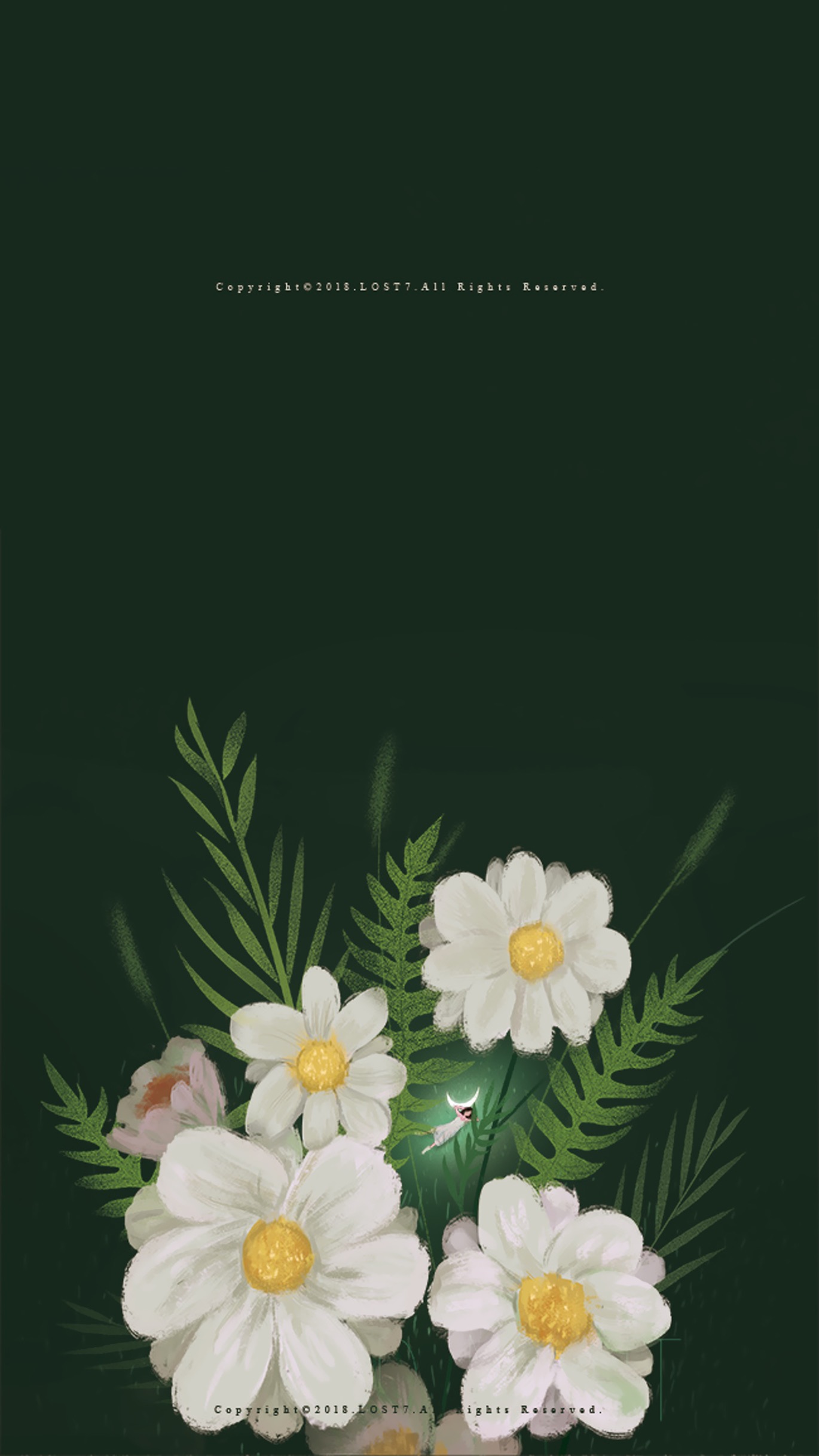 干净绿色系锁屏壁纸聊天背景,最近很火绿色的锁屏壁纸