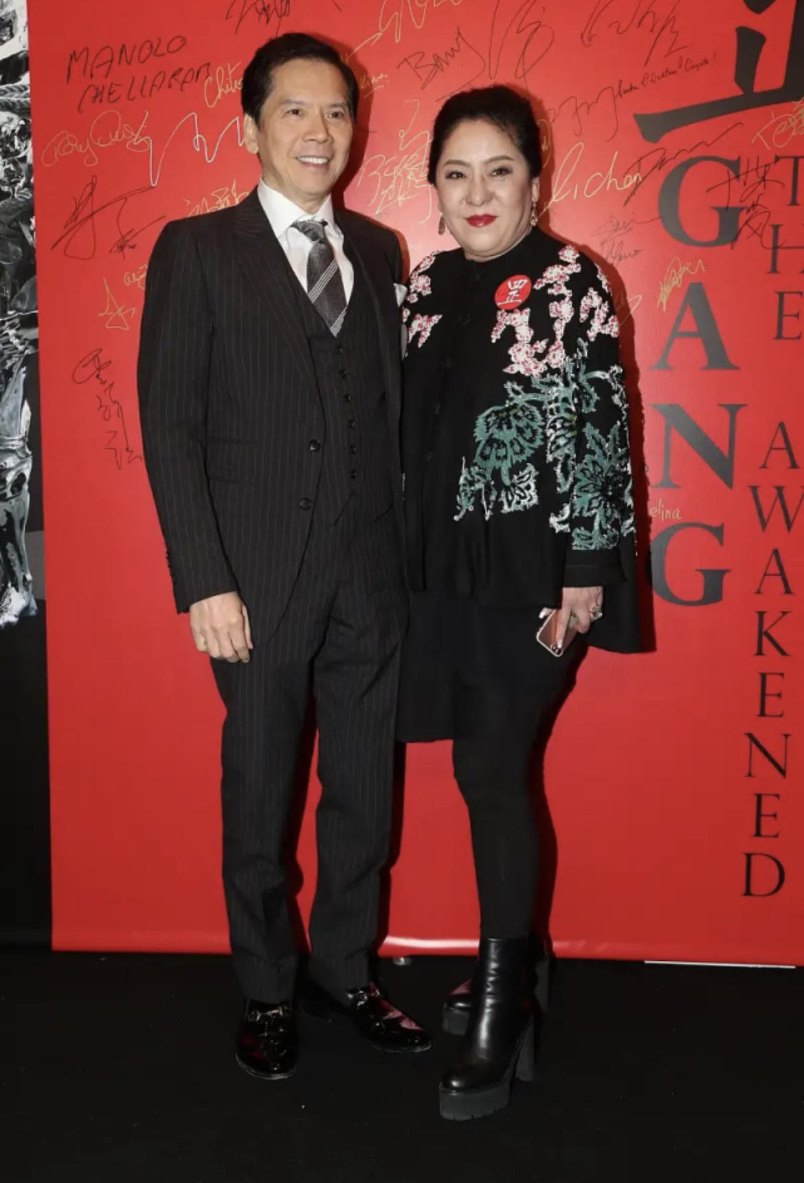 向太西装穿搭,向太穿搭合集