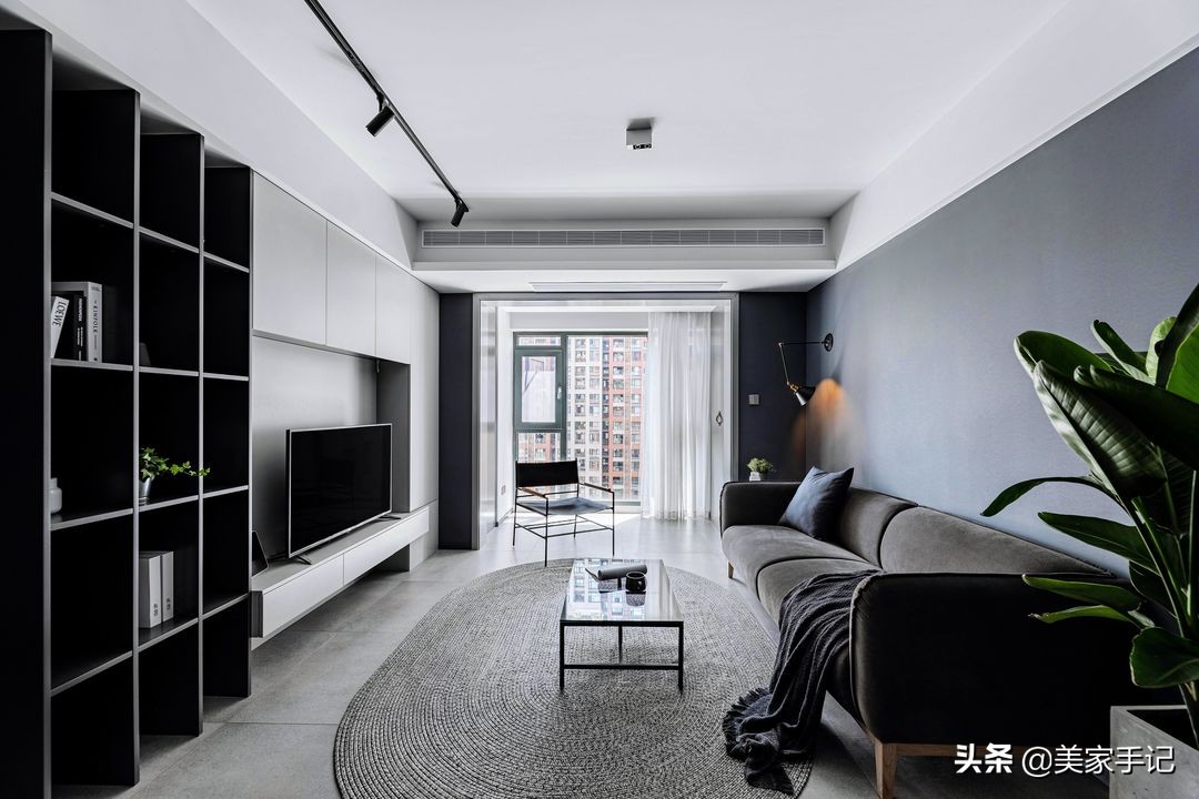房屋装修黑白灰全屋,房屋装黑白灰