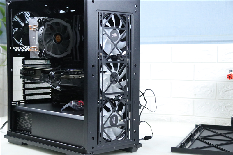 九州风神魔方310装机走线详细教程,九州风神魔方110机箱加风扇