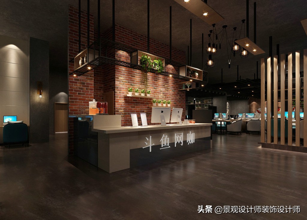 网咖设计效果图,网咖设计图哪找