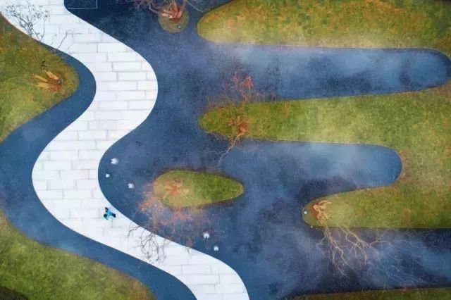 一条景观步道,一条景观路设计图片