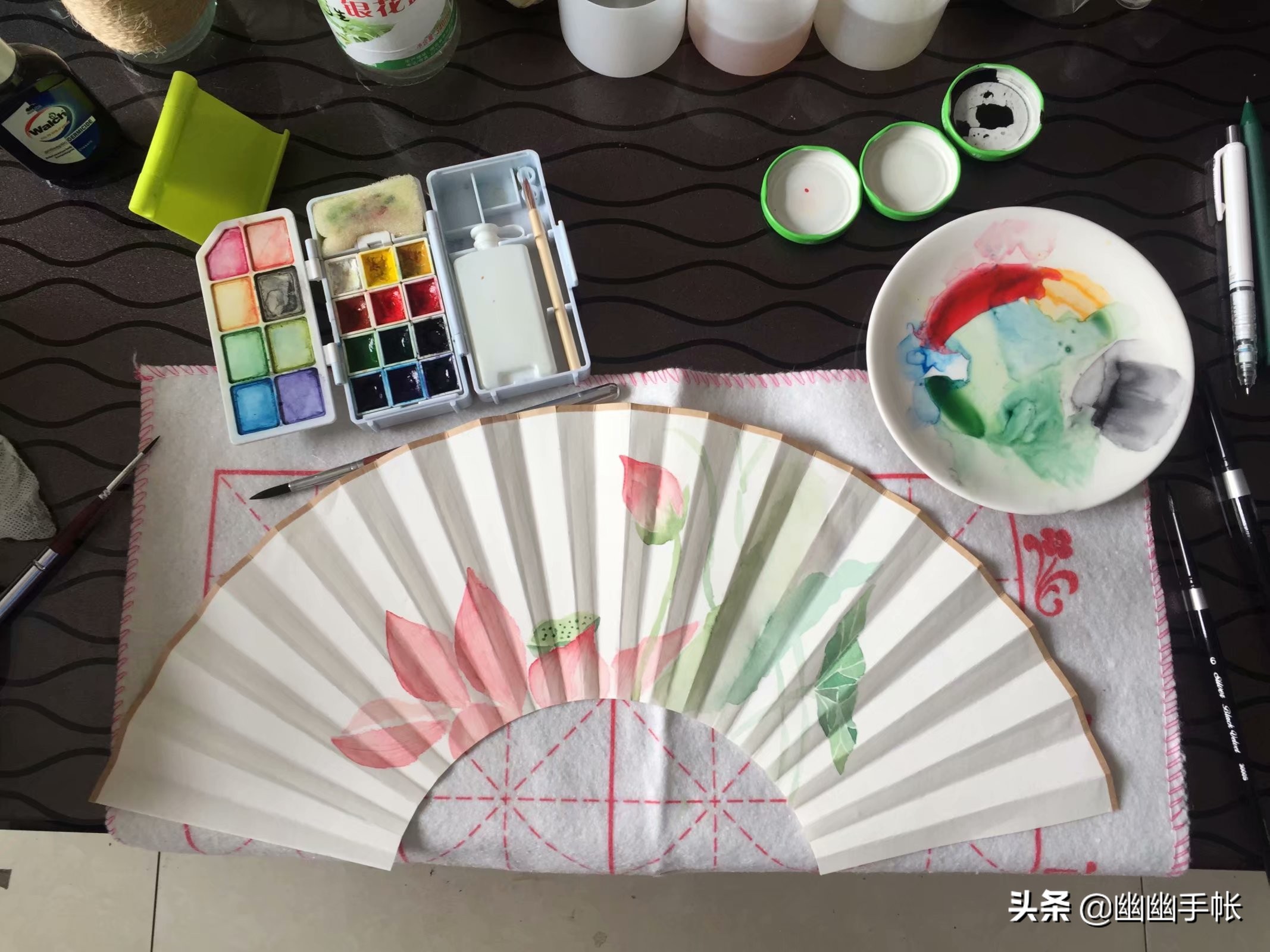 这些年买的水彩颜料(亲身试用,帮你们避开踩雷)