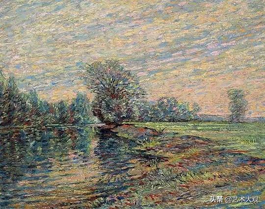 威廉罗伊洛夫斯风景油画作品,丹麦画家蒙森德风景油画作品欣赏