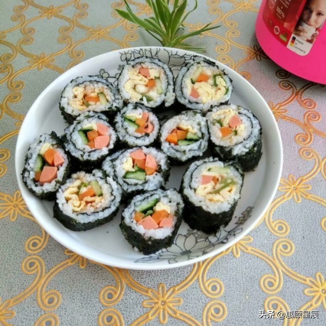 如何做营养寿司,如何制作花样寿司