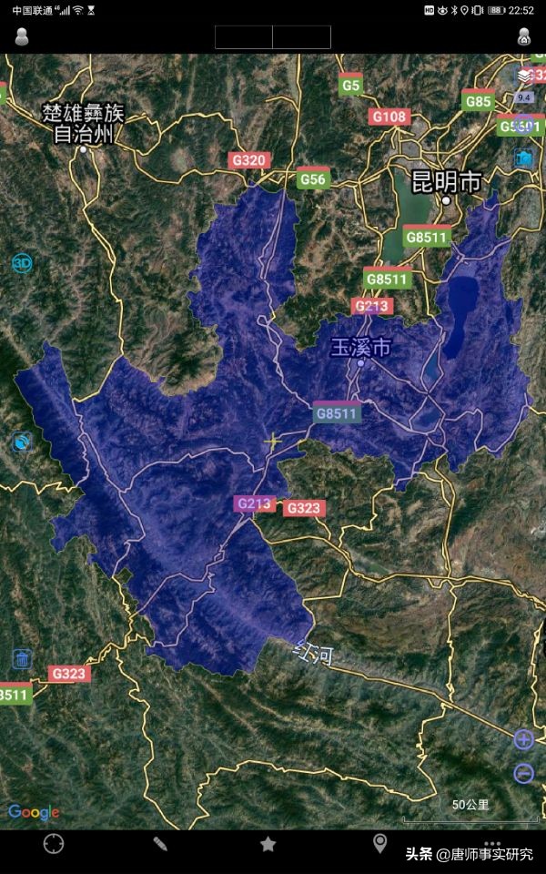 玉溪滇中的一个小城,云南第三城玉溪