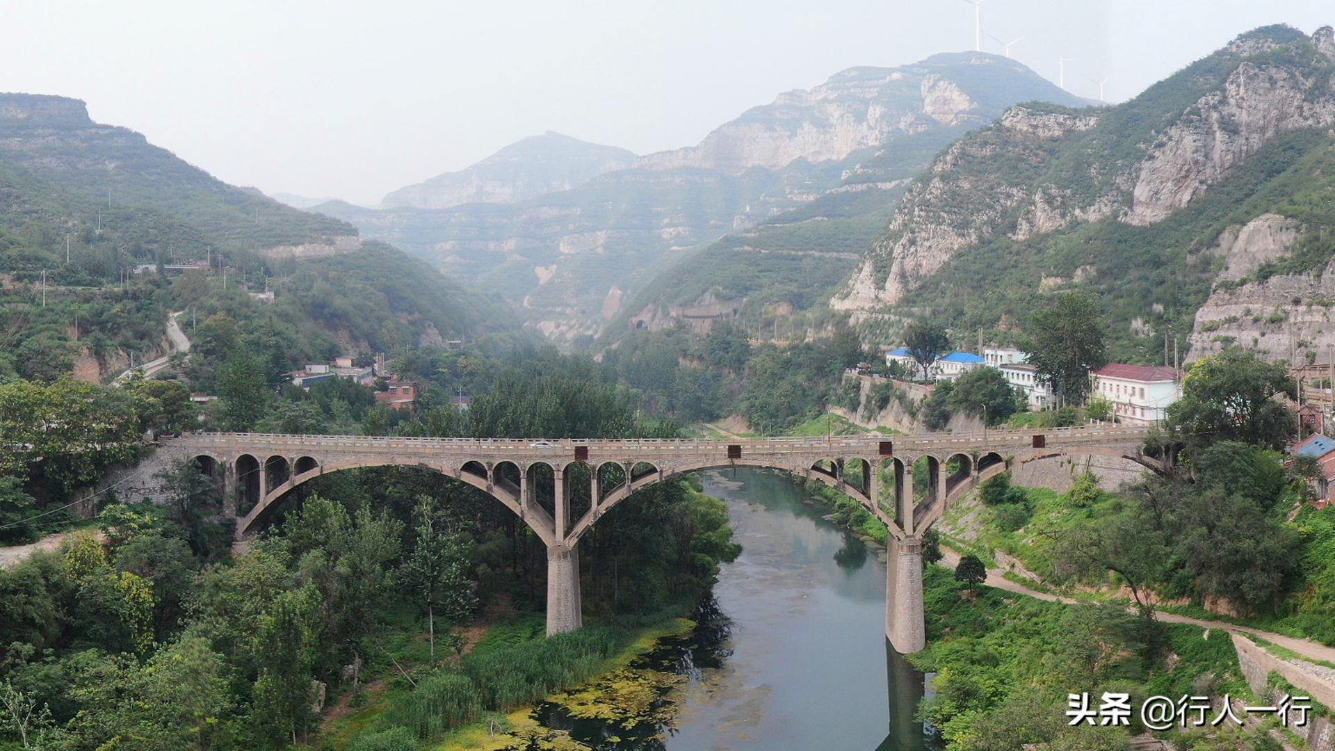 焦作太行深山里废弃的小香港,太行山丹河电厂