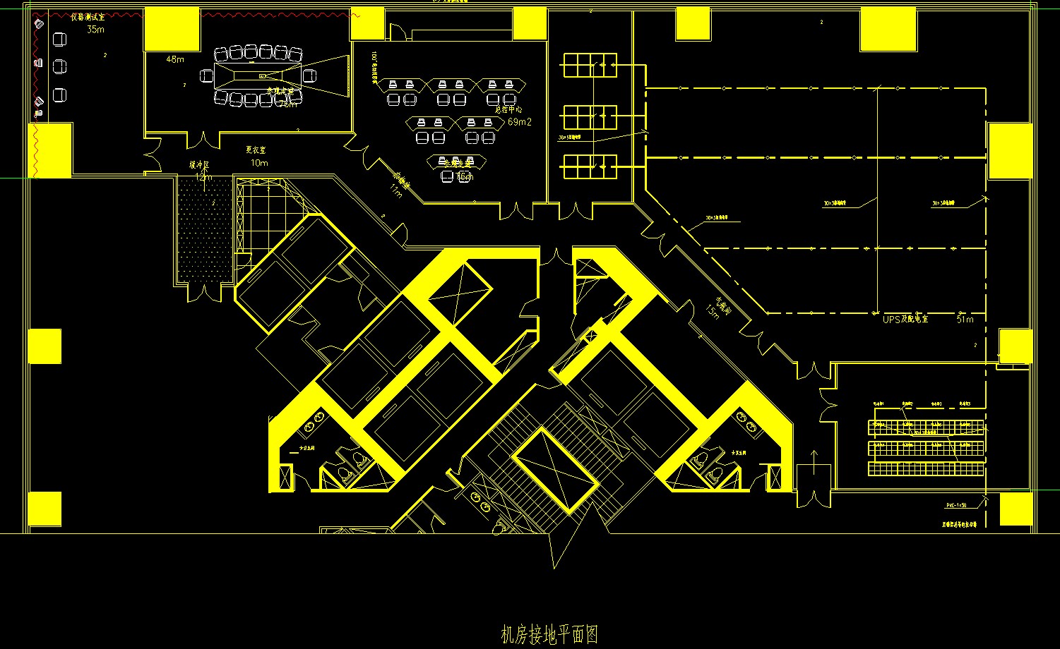 cad弱电机柜图标大全,弱电机柜CAD布置
