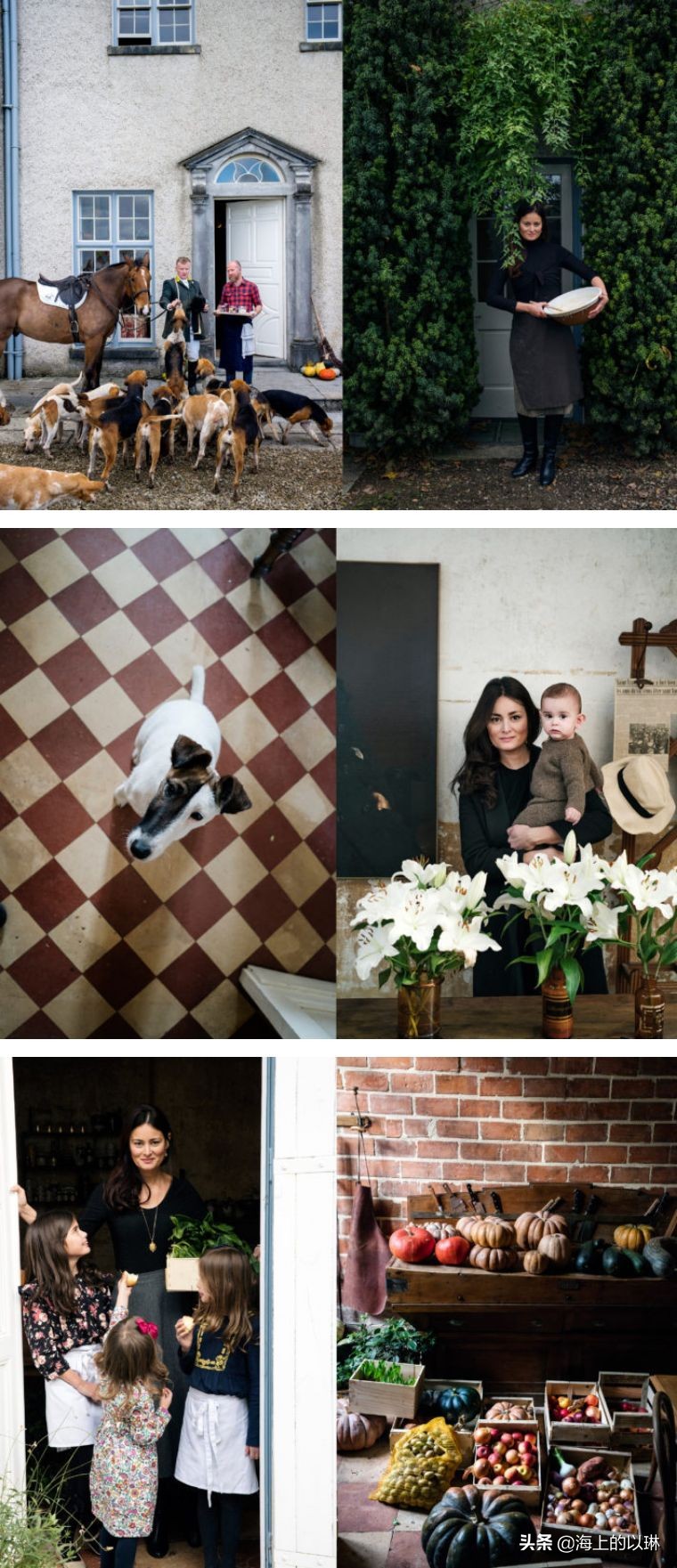 这位43岁的中法混血美女，把乡间的时光过成诗意的时尚生活