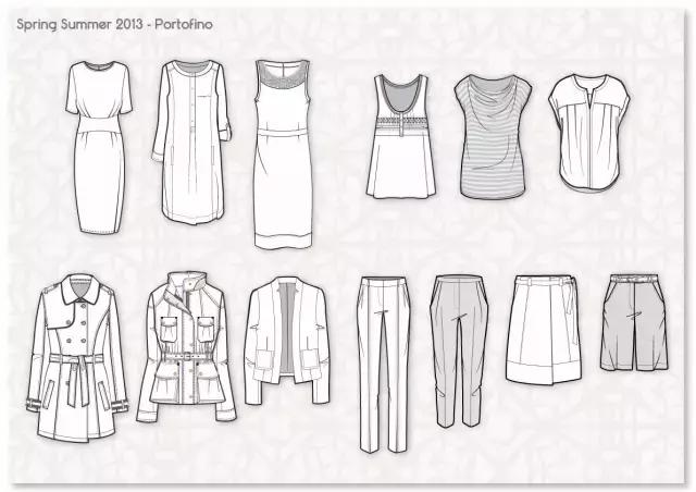 procreate怎么画服装款式图,服装款式图怎么画