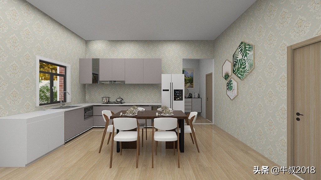 乡村养老别墅带庭院,农村简单养老房小户型设计