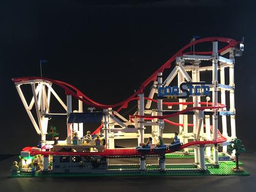 乐高跳楼机高调加入，游乐场又添新成员