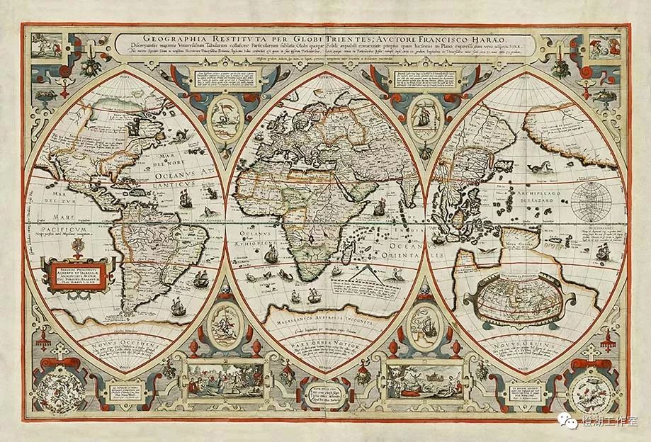 62期~天主教神学教授的美丽新世界—记哈尔斯“三叶草”世界地图