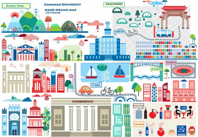 10分钟学会画地图,画一张手绘地图