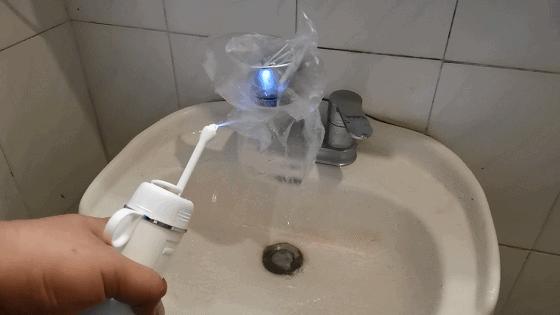 小米有品智能伸缩电动冲牙器,小米折叠冲牙器