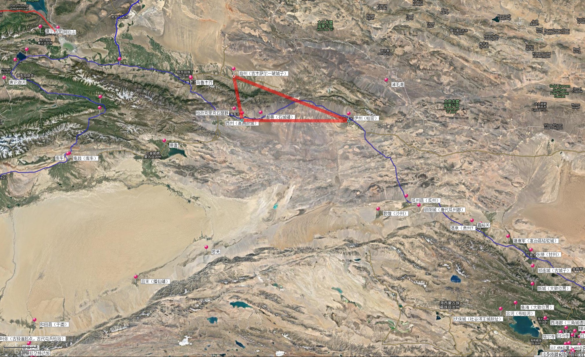 安西四镇的来历,安西四镇是什么