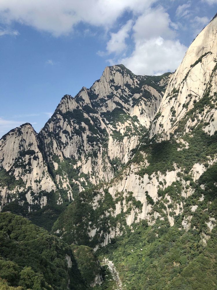 长空栈道登华山,惊心动魄登华山