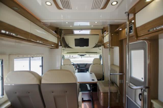 中天依维柯2045越野房车蒙古版,中天房车2021无拓展房车价格