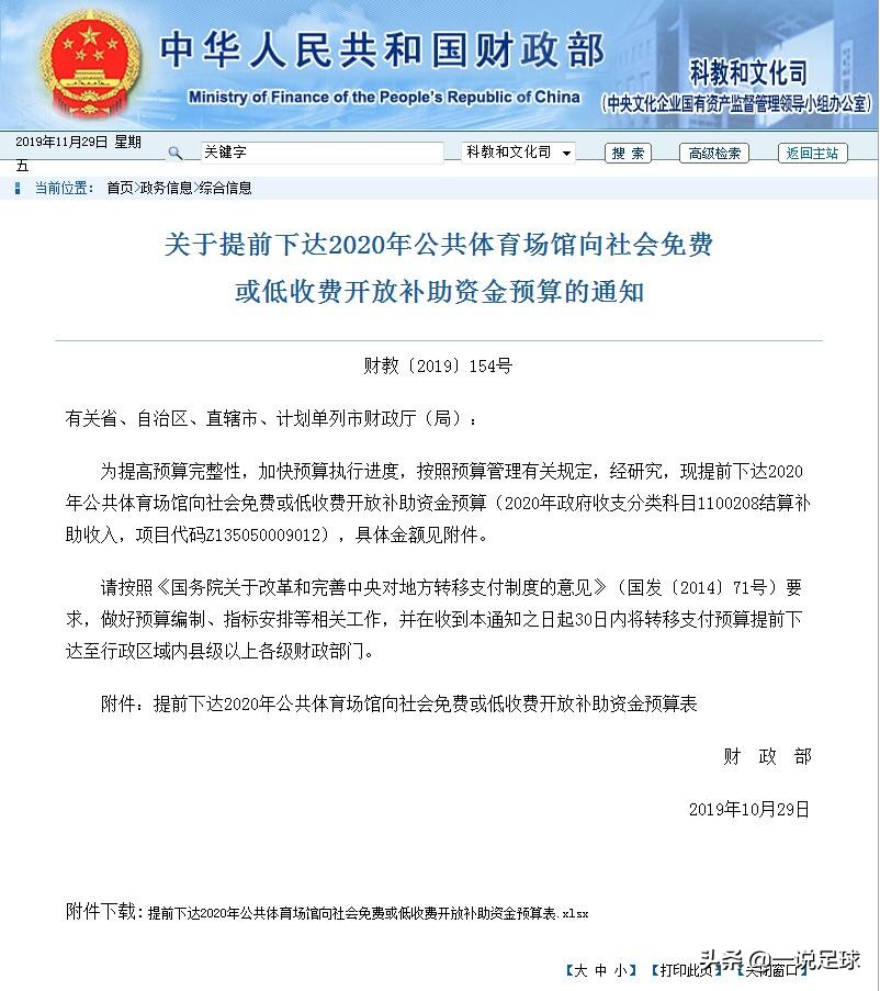 国家体育补贴政策,国家扶持体育项目