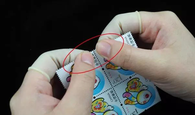 怎么撕邮票最简单,揭邮票的方法