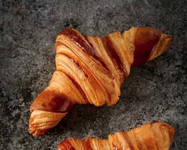 原味可颂面包制作视频,可颂面包靠谱配方