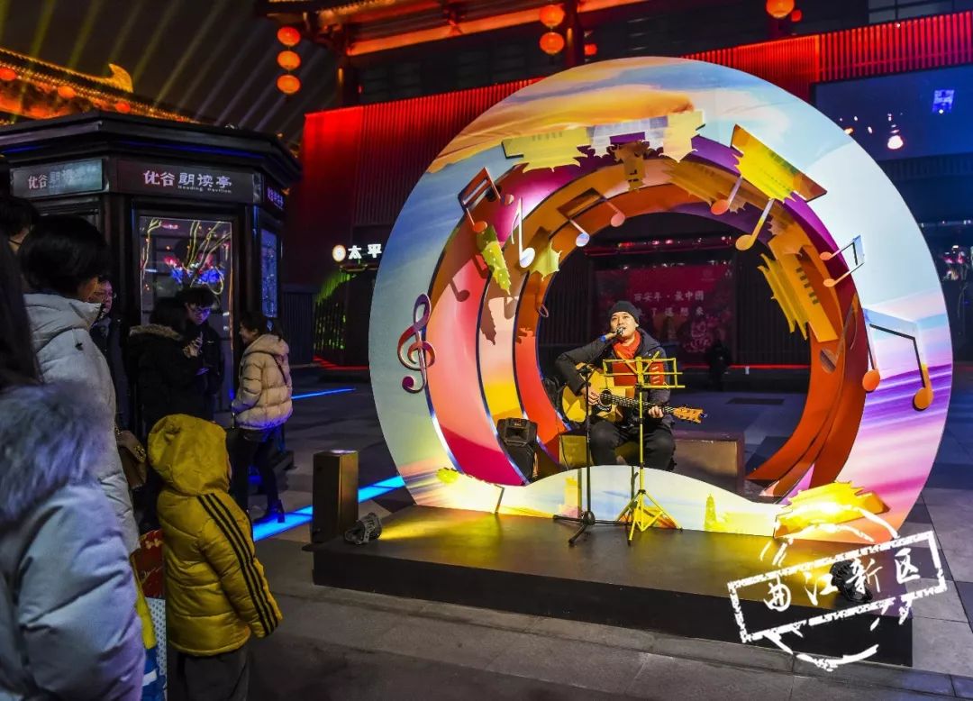 西安曲江新区大唐不夜城,大唐不夜城新春民俗文化庙会