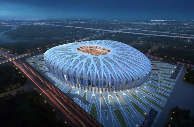 全网狂喷的足球场设计定稿!等等,怎么和那个土味莲花座不一样?