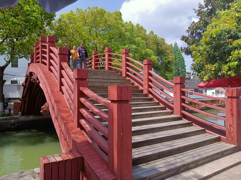 金泽古镇成善坊,上海古镇金泽桥