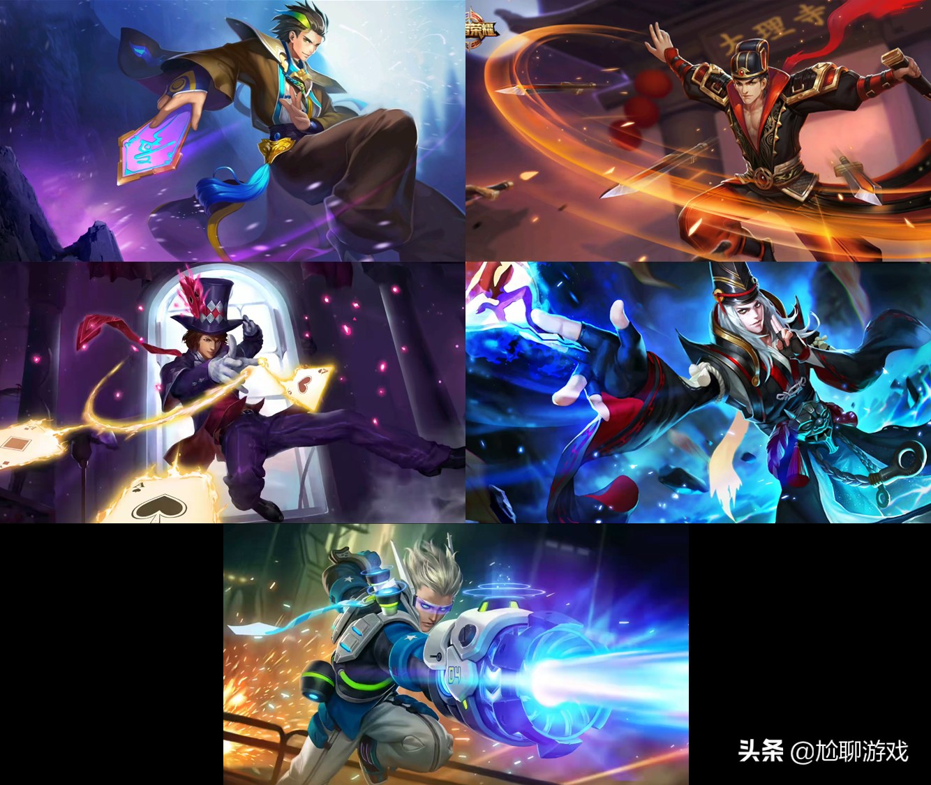 王者荣耀89款老版英雄海报汇总：回顾最原始的“玉女”与“糙汉”