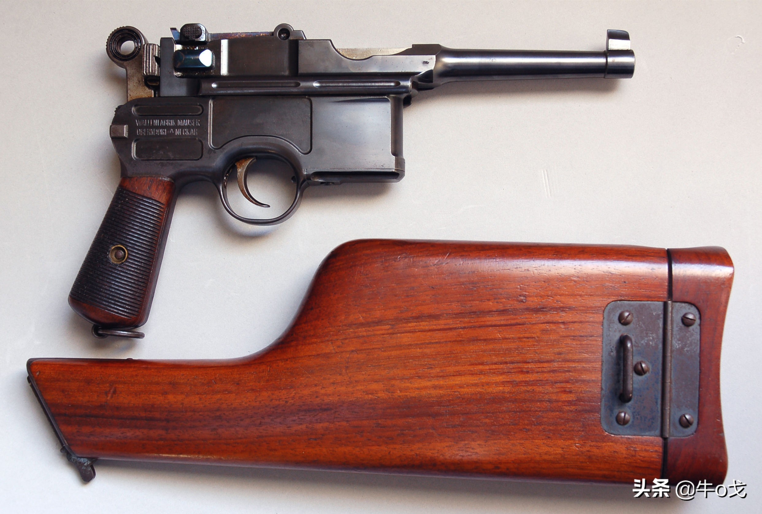 驳壳枪木质枪套玩具,驳壳枪和牛皮枪套的合体叫什么